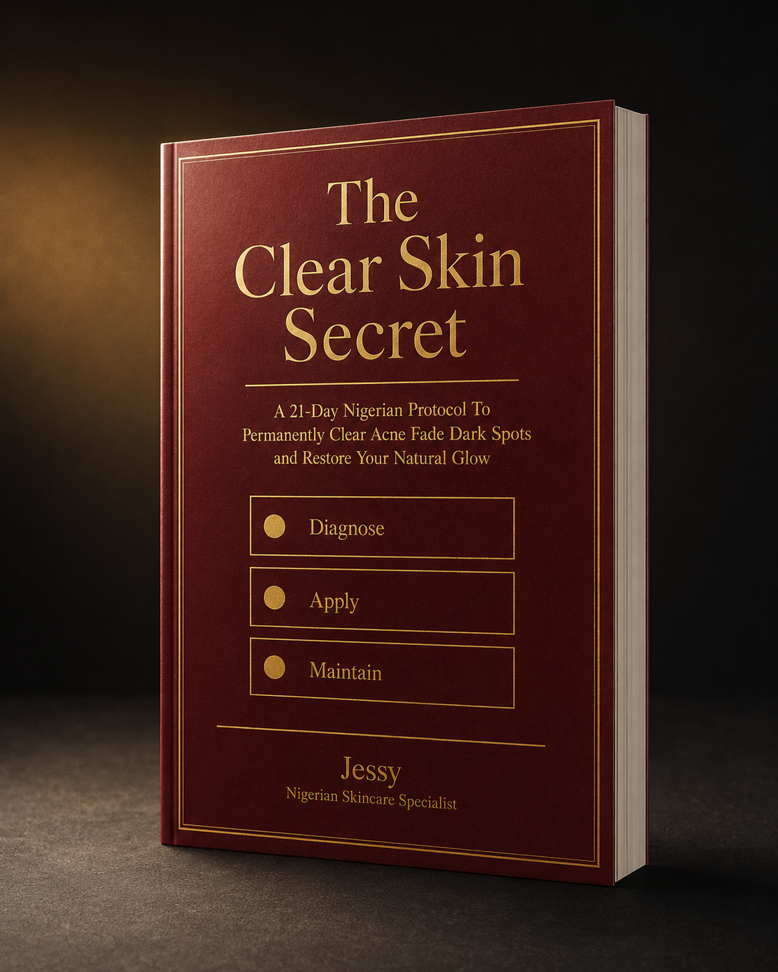 The Clear Skin Secret - PDF Guide Mockup