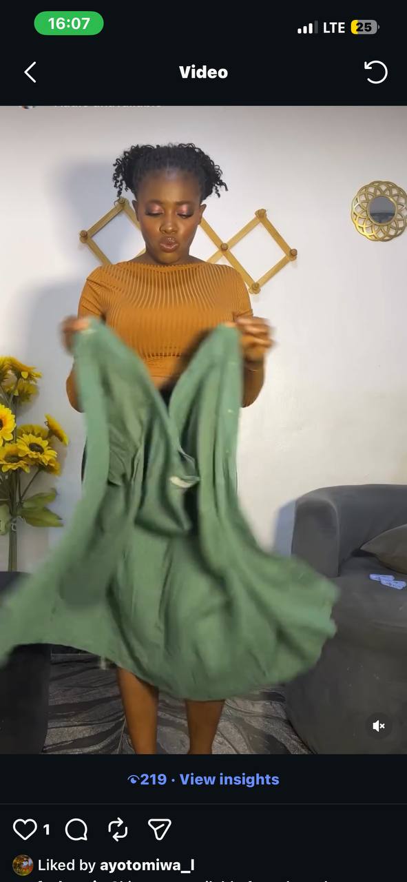 TikTok post with low views and no comments