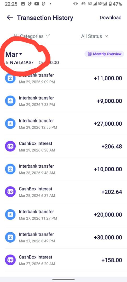 Sales proof — ₦500,000 result